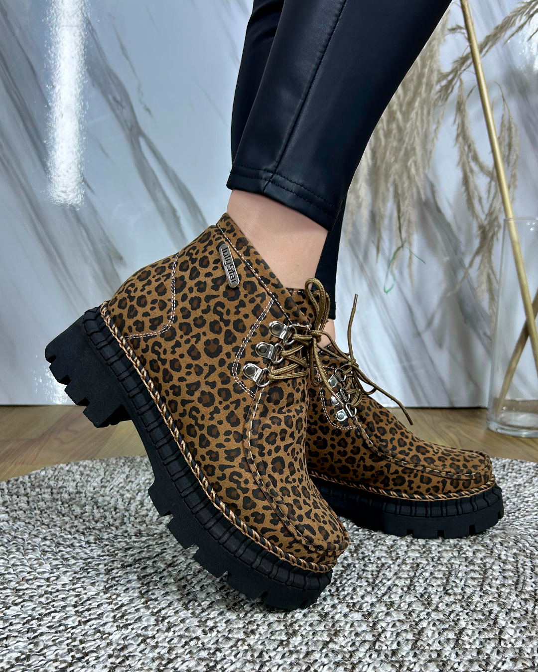 GAROTA BOTIN 2.0 PRINT CAMELL..