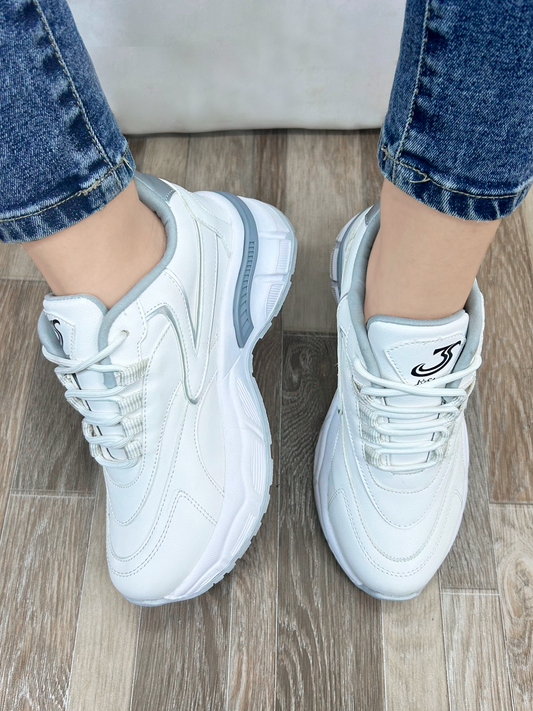 PIA ZAPATILLA BLANCO ENTERO..