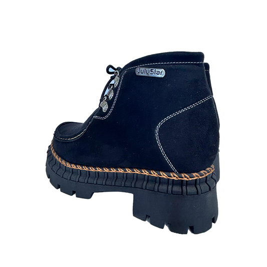 GAROTA BOTIN 2.0 NEGRO SUEDE-