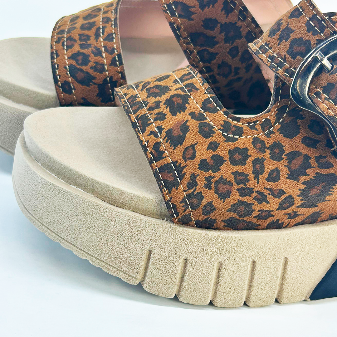 LUA SANDALIA CAMELL PRINT-
