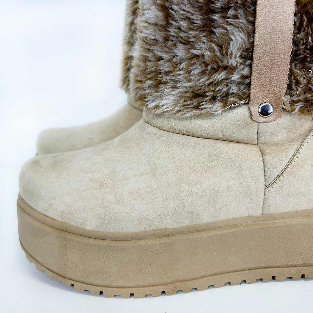 AMBAR BEIGE SUEDE LARGO-