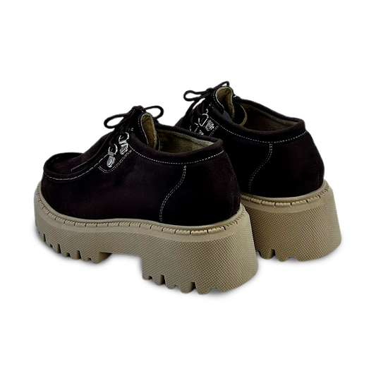 GAROTA MARRON SUEDE-