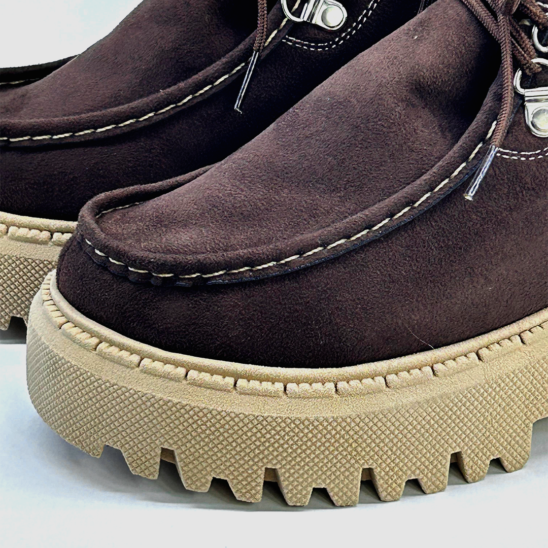 GAROTA MARRON SUEDE-