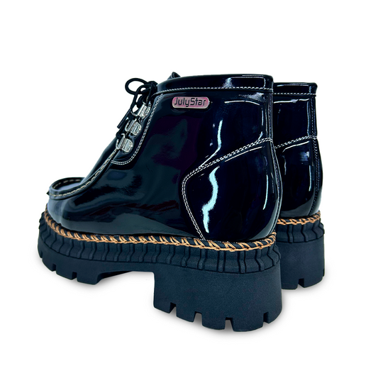 GAROTA BOTIN 2.0 NEGRO CHAROL..