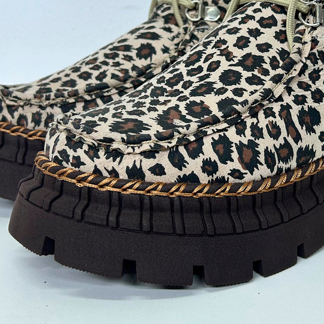 GAROTA BOTIN 2.0 PRINT BEIGE..