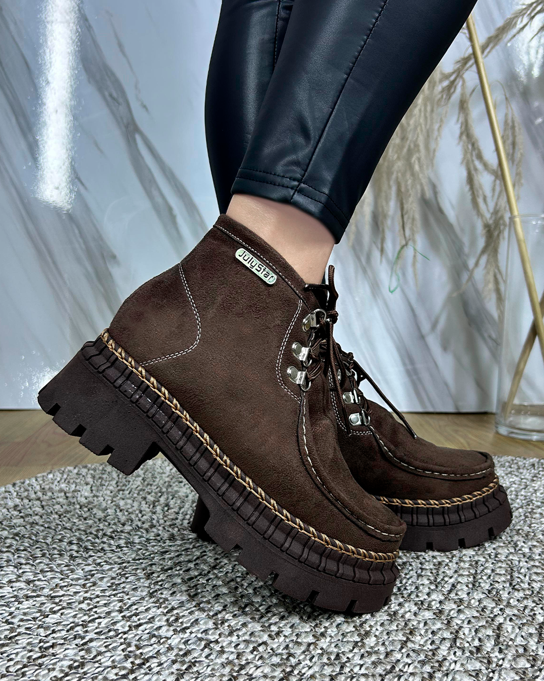 GAROTA BOTIN 2.0 MARRON-