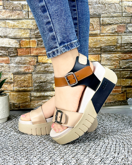 BRUNELA BEIGE CARAMELO-
