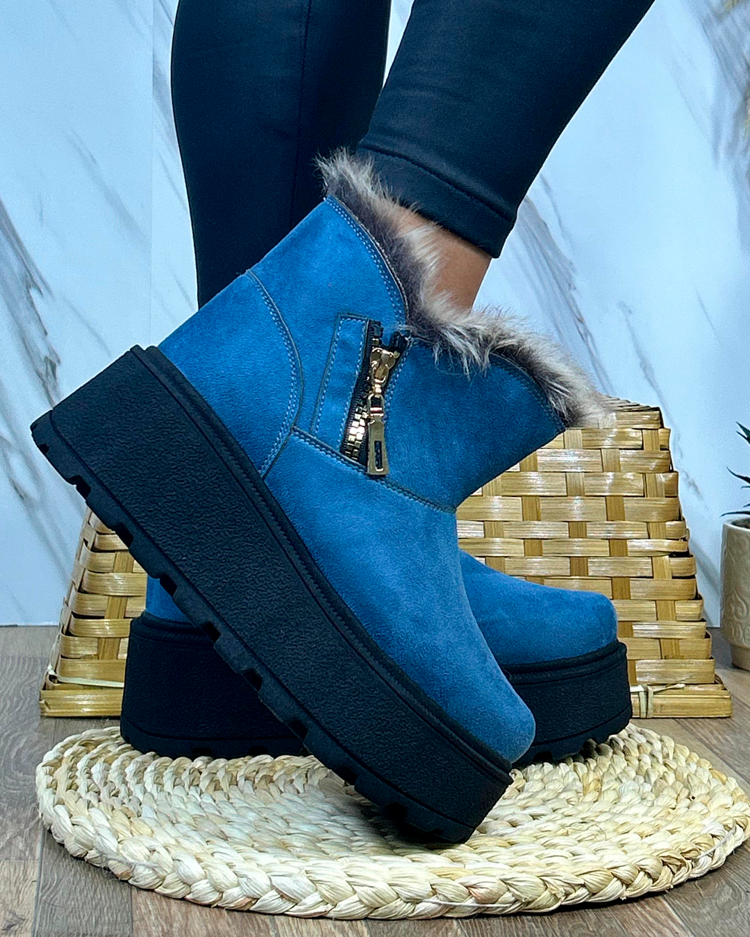 LIZARA ACERO SUEDE-