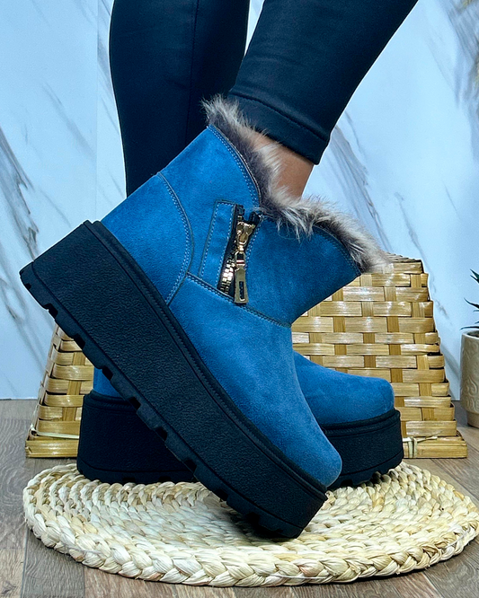LIZARA ACERO SUEDE-