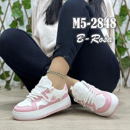 -M5-2848 BLANCO /ROSA