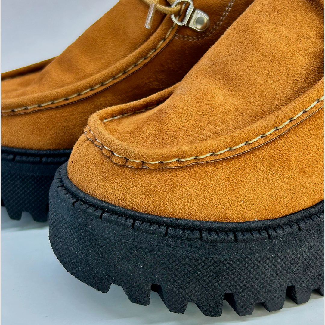 GAROTA CAMELL SUEDE-