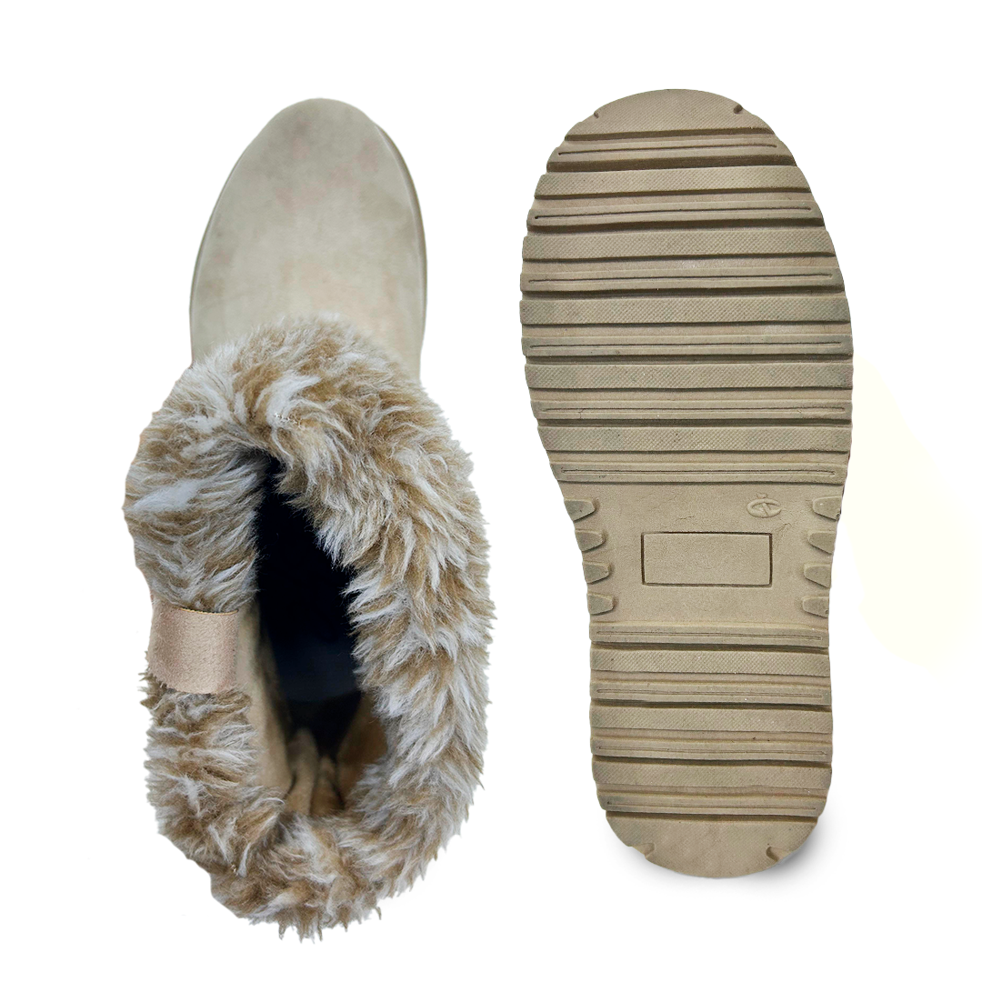 AMBAR BEIGE SUEDE LARGO-
