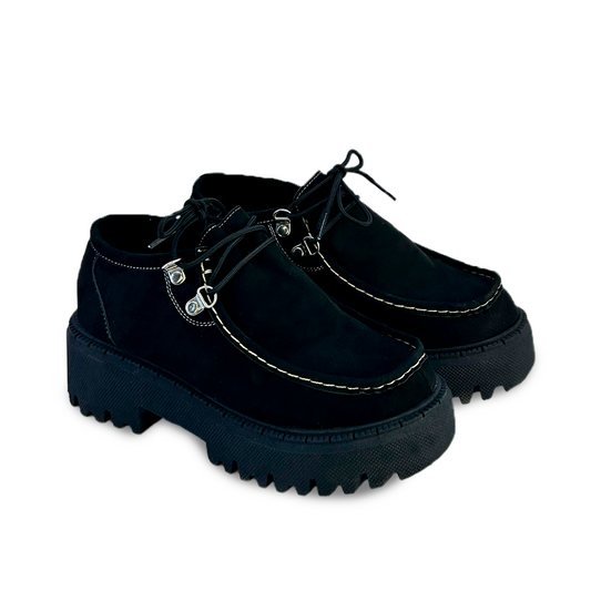 GAROTA NEGRO SUEDE-