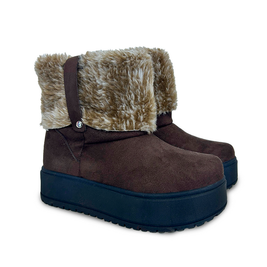 AMBAR MARRON SUEDE-