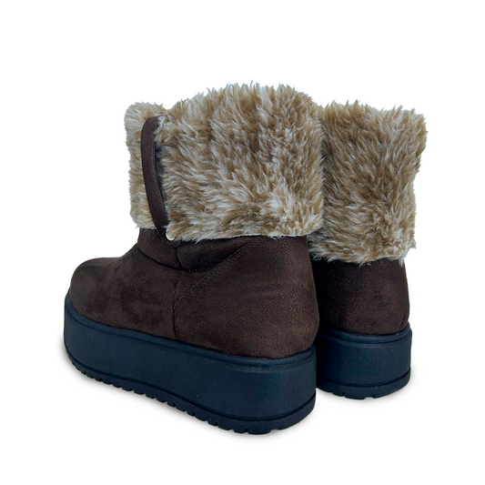 AMBAR MARRON SUEDE-