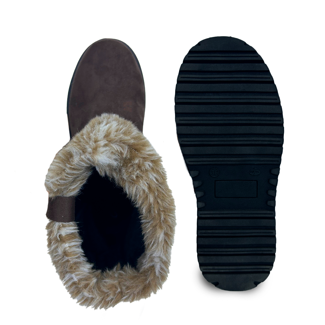 AMBAR MARRON SUEDE-