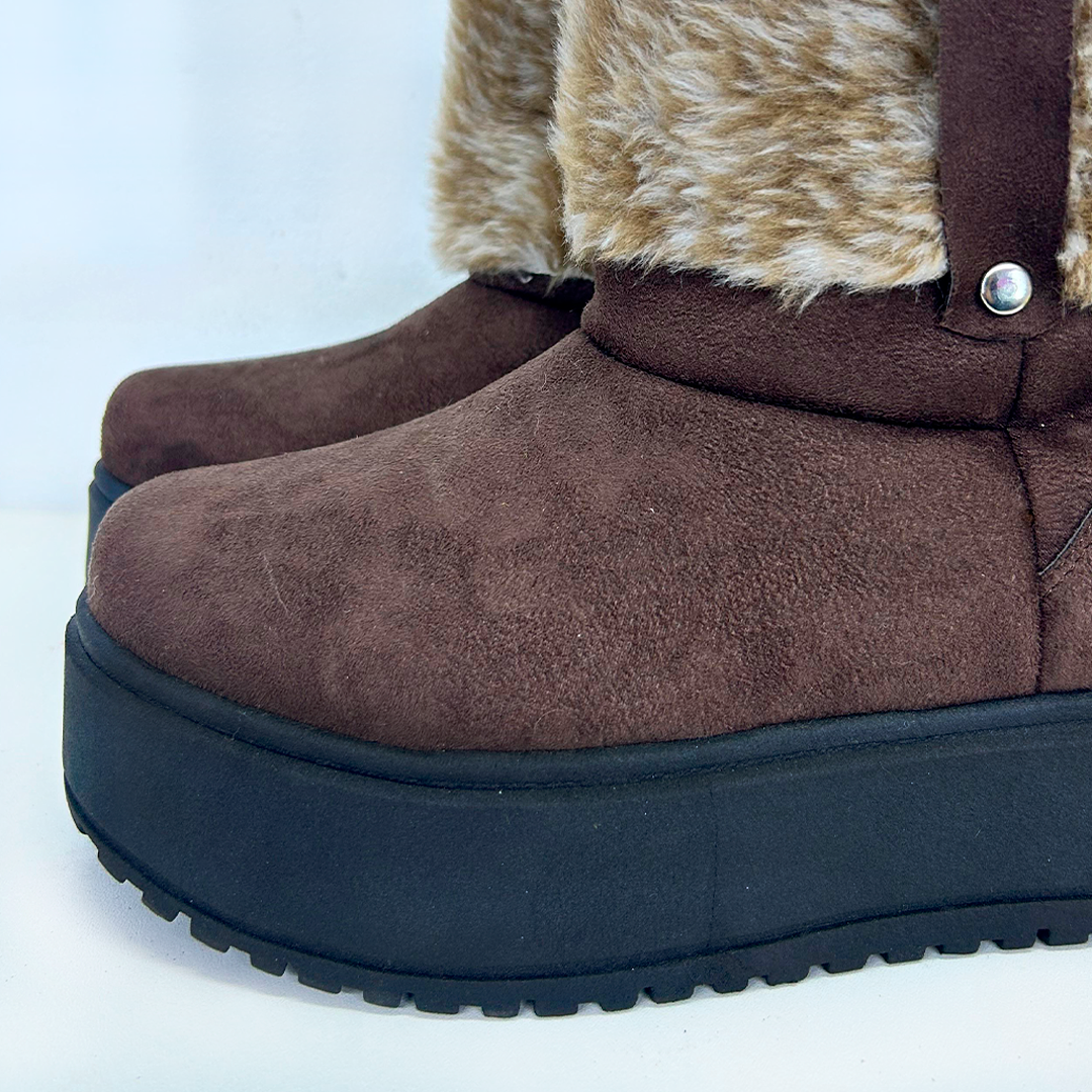 AMBAR MARRON SUEDE-