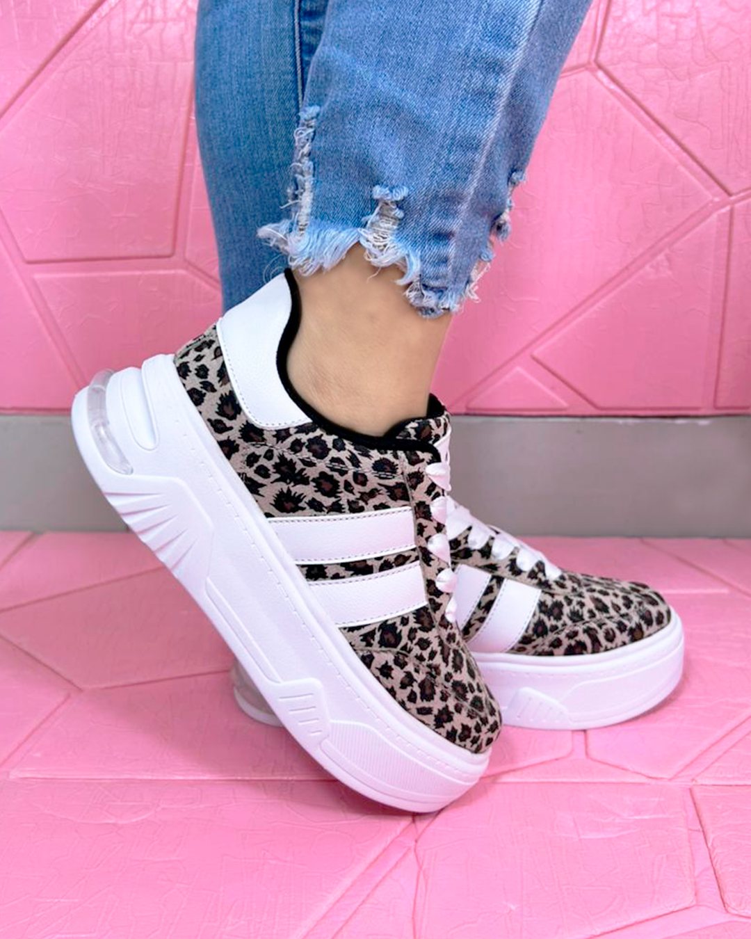 DAYIRA PRINT BEIGE BLANCO..