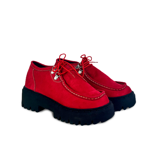 GAROTA ROJO SUEDE..