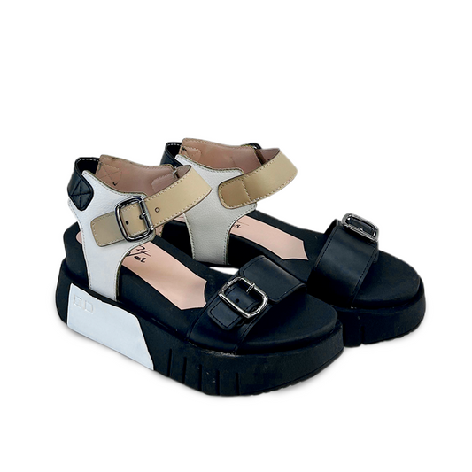 BRUNELA NEGRO BEIGE-