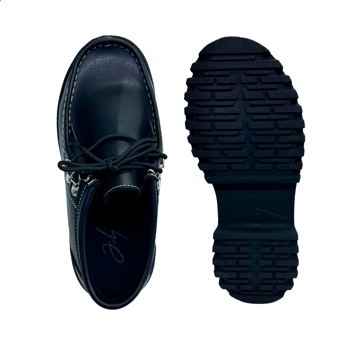 GAROTA NEGRO CUERO-