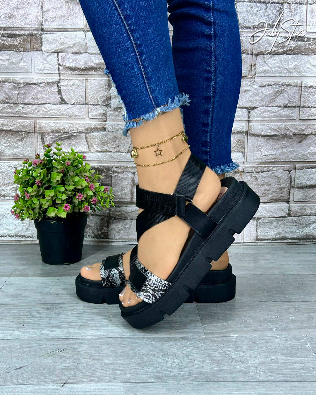 MIA NEGRO PITON BAJA-