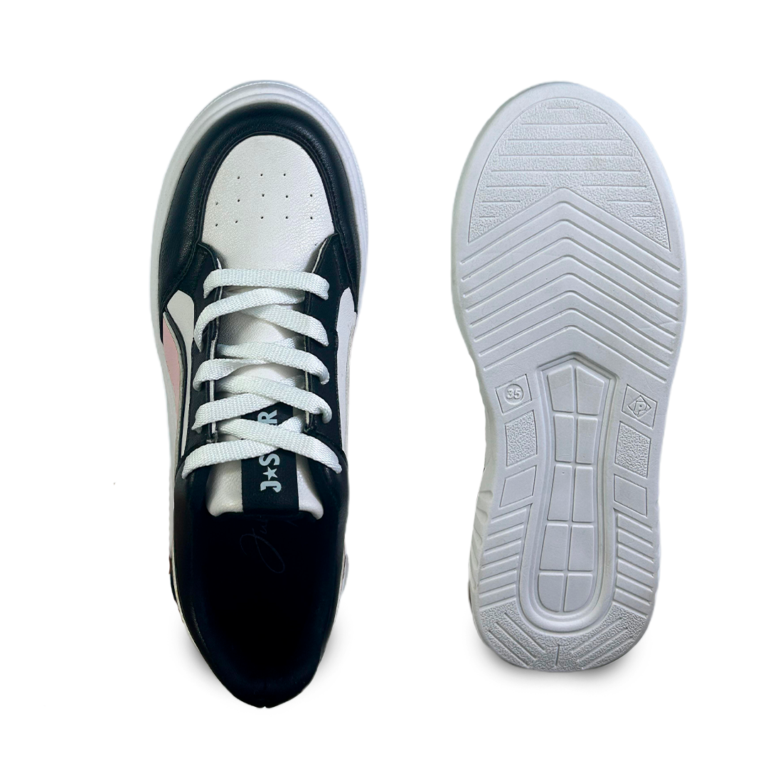 PUMA NEGRO BLANCO ROSA-