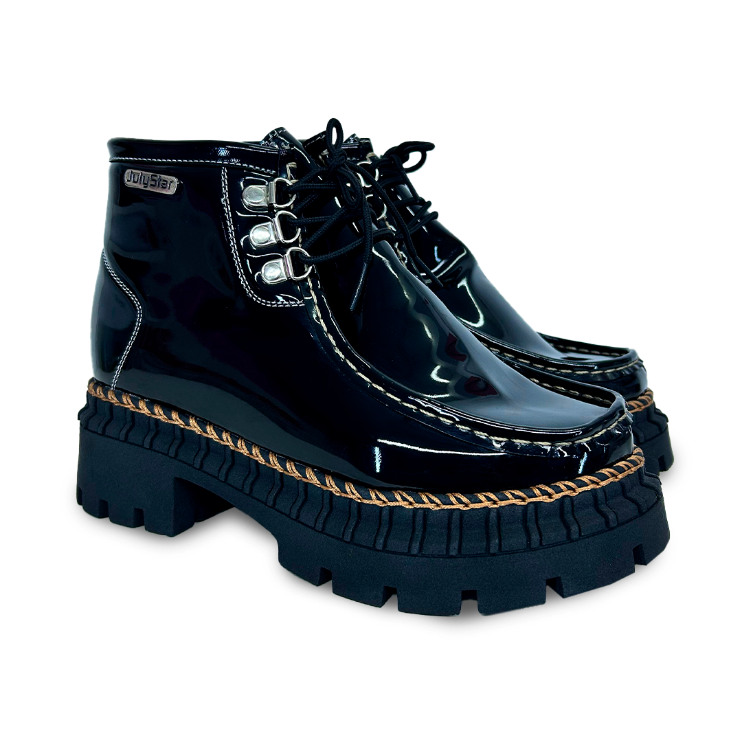 GAROTA BOTIN 2.0 NEGRO CHAROL-
