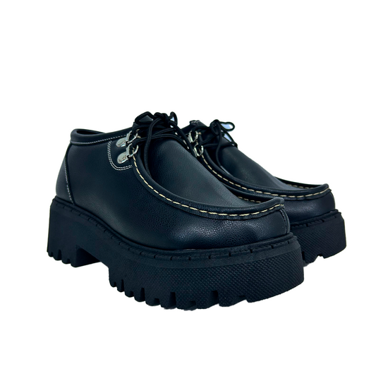 GAROTA NEGRO CUERO-