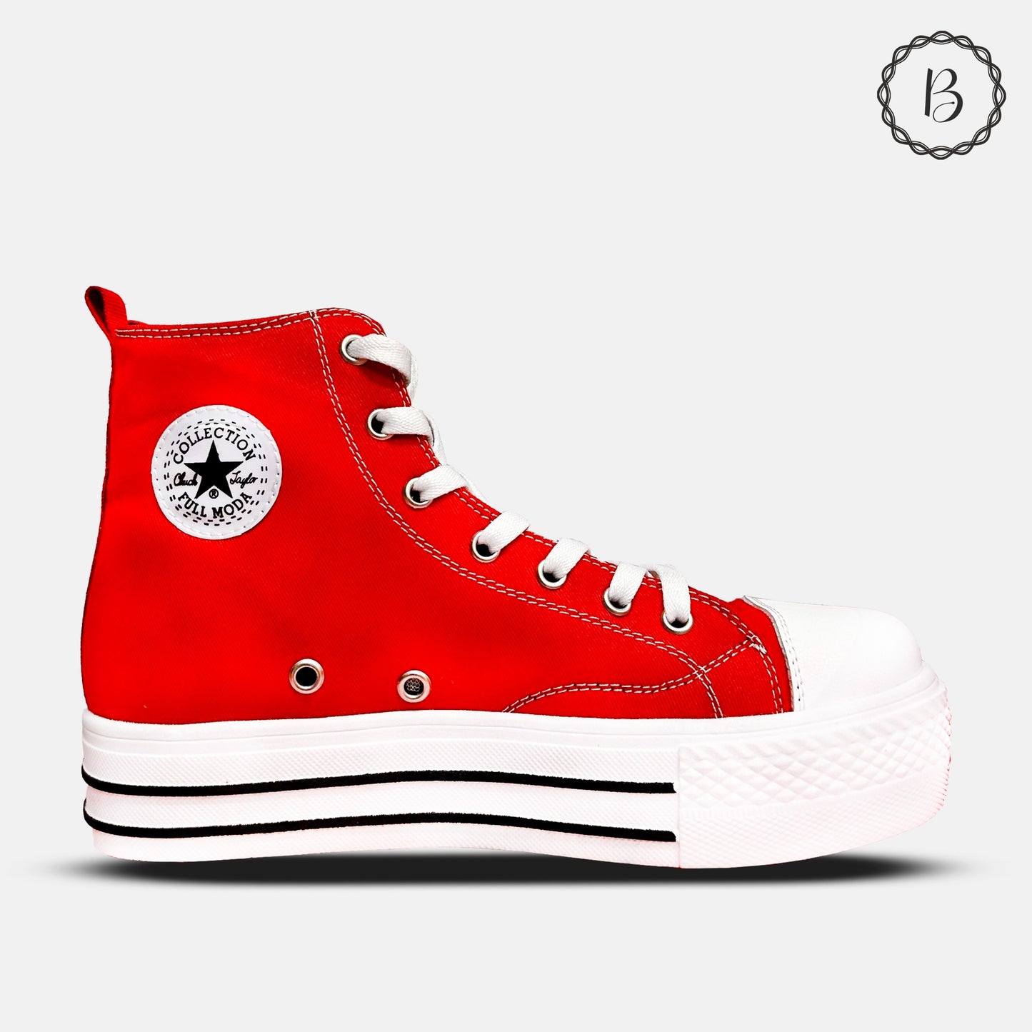 -CONVERSE 2 BOTIN ROJO