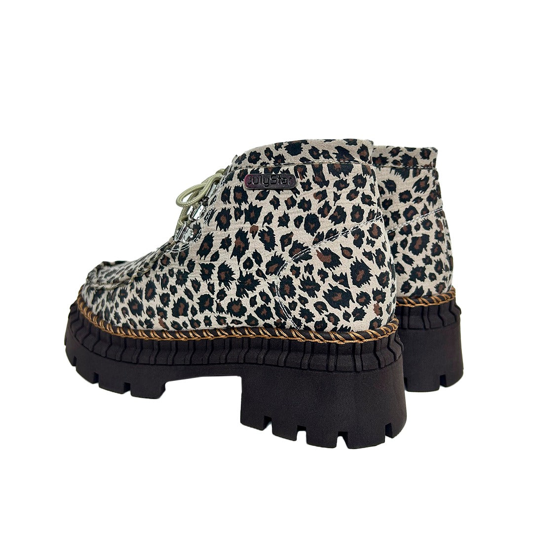 GAROTA BOTIN 2.0 PRINT BEIGE-